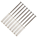 2 Set Guitar Humbucker Pickup Frame Screws+Springs for Electric Guitar Parts