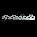 heart borderline lace metal cutting dies stencil scrapbook album embossing OZ