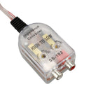 Vehicles Auto Car High to Low Impedance Converter Adapter Speaker to RCA Li F3J6