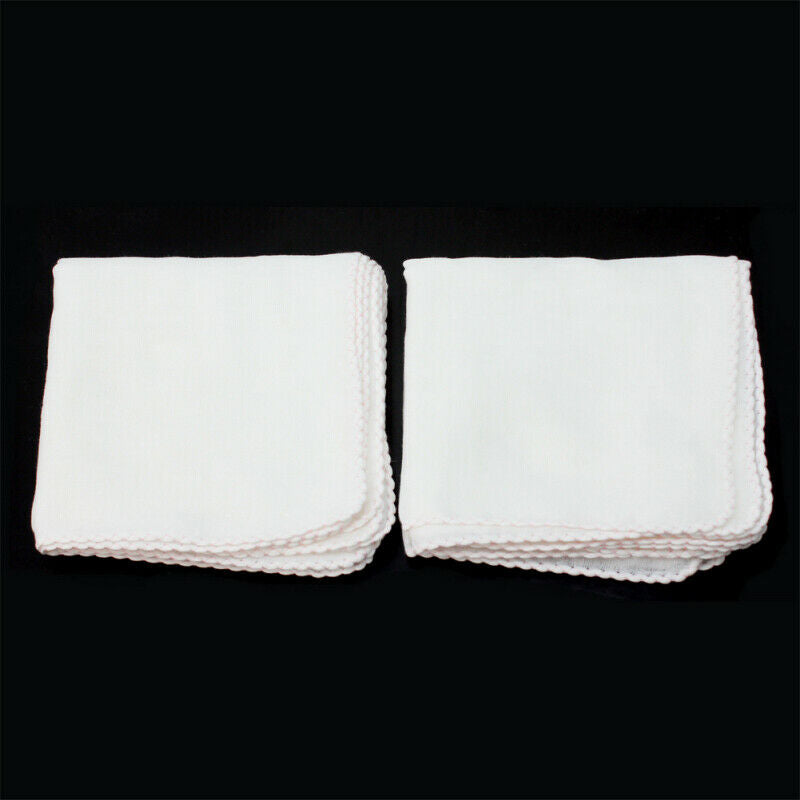 10 Cleansing Wash Cotton Exfoliating Massage Facial Muslin Cloth Makeup Removal