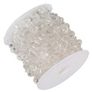 90ft Clear Crystal Bead Roll String Garland for Festival Wedding Party Decor