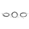 4 Pieces of 6.35 Mm 1/4 Inch TS Socket to 1/4 TS Socket