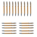 Luffa Ballpoint Pen Sets Misc. Quantities Bamboo Wood Writing Instrument (2 R5A8