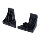 4x Black Silica Gel Door Baffle Bezel fit for GE Dishwasher WD8X228 and WD8X227