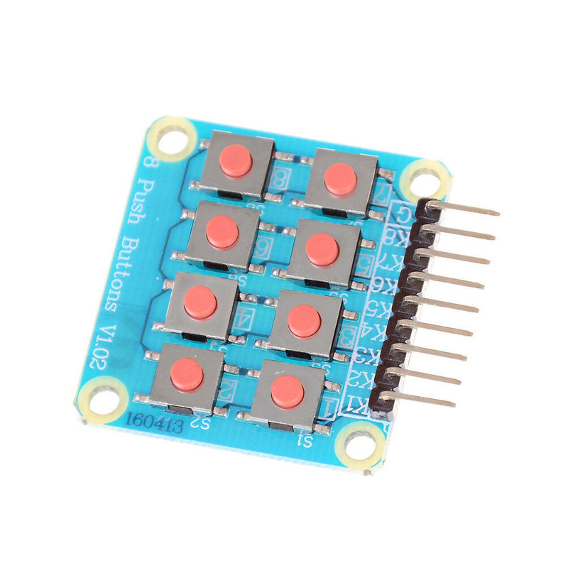 Matrix 8 Keypad Keyboard Board Module 8 Button Tactile Switch for Arduino JR