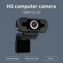 2MP 1080P Full HD 30fps Webcam with Built-in Mic Clip-on USB Web Camera