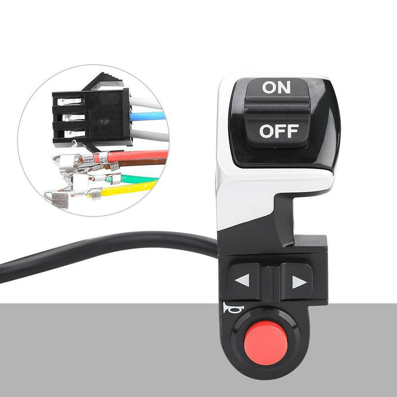 3 In 1 Control Switch DIY Rainproof Rear Lamp Turn Signal Light Electric Bicycle
