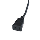 1Pc US outlet saver power extension cord cable 2 prong 2 export 50cm 3C