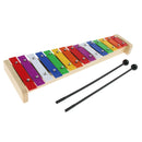 1 Set 15 Notes Xylophone with Mallets Children Music Enlightment Toys Gift