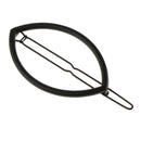 Women's Metal Leaf Shaped Straight Hair Clip