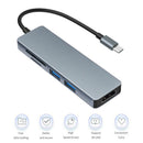 USB 3.0 Type-C Hub to HDMI Converter 4K Adapter Splitter For MacBook Pro Dock
