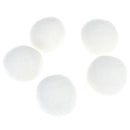 5-pack wool dryer balls natural fabric virgin reusable softener laundry 5cm OZ
