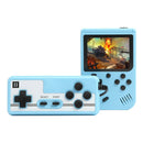 Pocket Handheld Game Console Gamepad 500 Video Games Player Gift (Blue) A