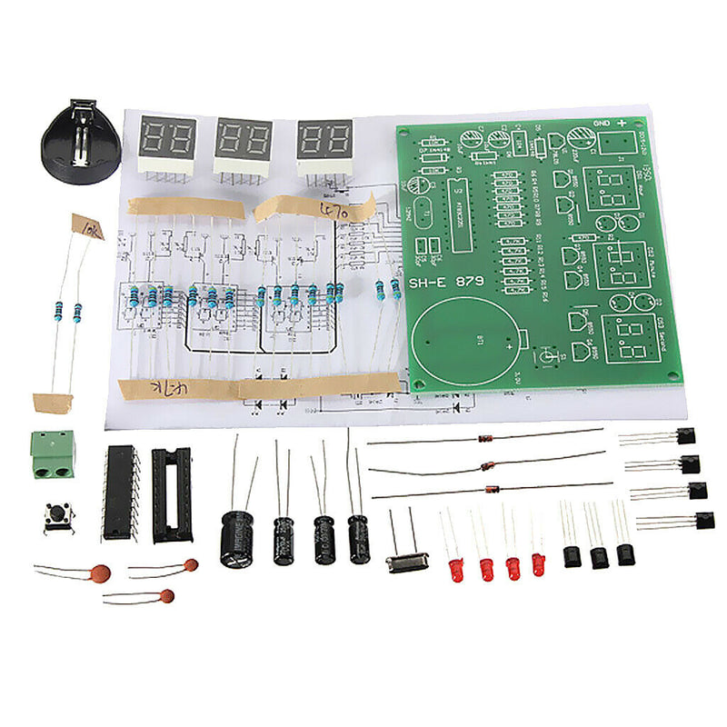 DIY LED Digital Clock Kit