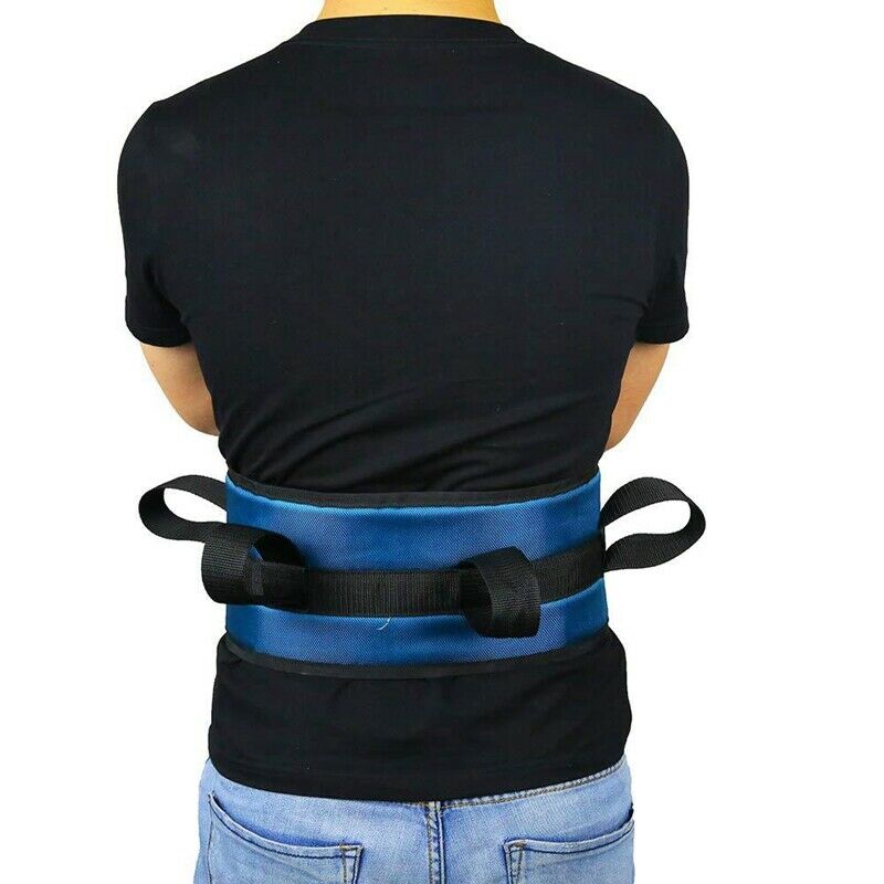 Transfer Gait Belt with 4 Handles - Quick Release Buckle for Elderly and Pa N6K9