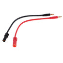 XT150 to Banana Plug Connector with 15cm 12AWG Soft Silicone Cable Lead Wire