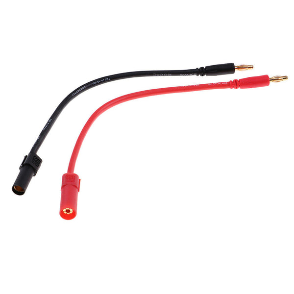 XT150 to Banana Plug Connector with 15cm 12AWG Soft Silicone Cable Lead Wire