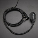 2 Pin Acoustic Tube Headset PTT Mic Earpiece for Baofeng Kenwood Radio
