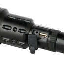 Super Bright XHP90 LED Flashlight 26650 USB Rechargeable Zoom Torch Light Hn
