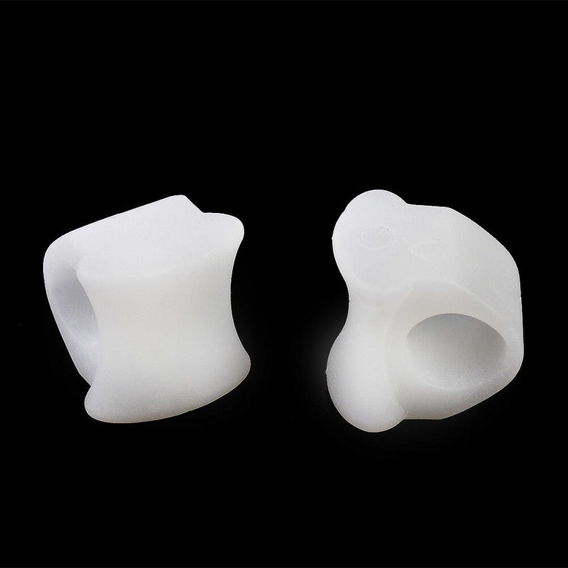 2pc Gel Toe Separator Crest Hammer Toe Claw Mallet Toe Straightener Aid Newly