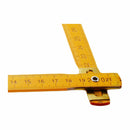 Portable Carpenter Wooden Folding Ruler 100cm/39inch
