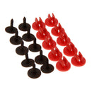 Engine Undertray Clips Screw Bottom Cover Clip Shield Guard Replacement For FORD