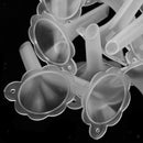 Bulk Lot 50pcs Flower Shaped Mini Funnels For Filling Small Essential Oils