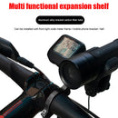 Carbon Tube Bicycle Handlebar Extender MTB Bike Headlight Bracket Holder