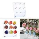 Acrylic Donut Display Wall Stand Reusable for Wedding Party Christmas Treats