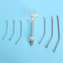 Veterinary Crop Feeding Kit - 6Pc curved gavage tubes & 1Pc Syringe