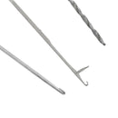 3Pcs Carp Fishing Baiting Needle Set Bait Boilie Drill Splicing Hook Needle