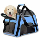 Pet Travel Carriers Soft Sided Portable Bags Dogs Cats Airline Approved Dog X1M3