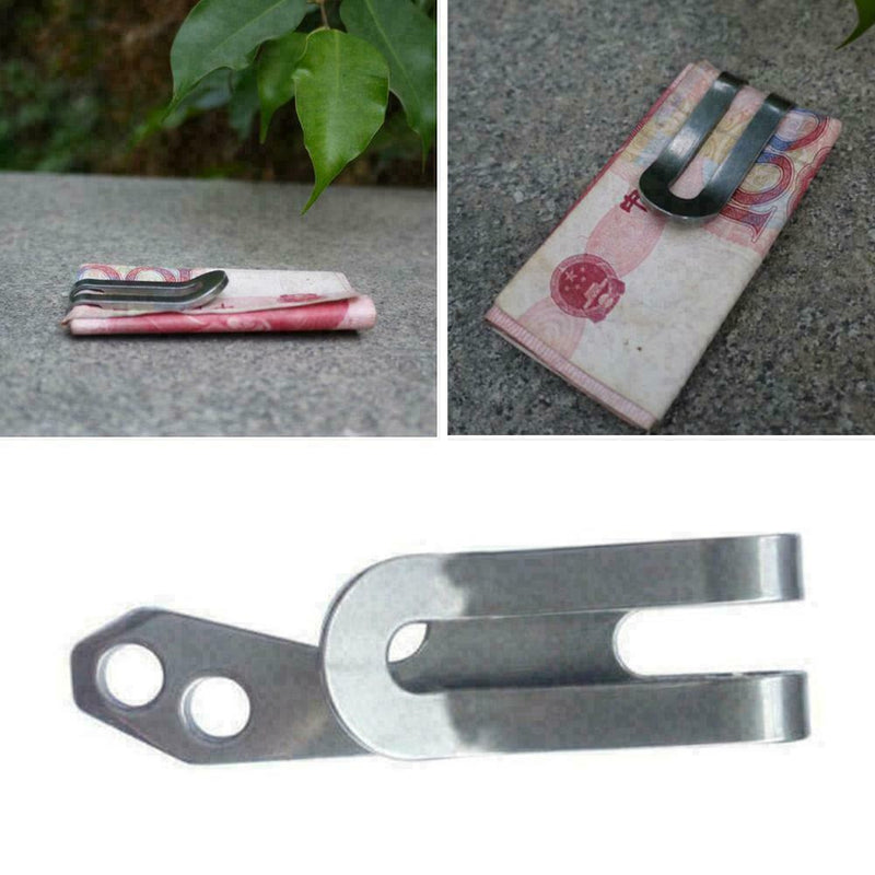 1* Carabiner Multifunctional Key Chain Cash Belt Clip Hanger Outdoor Clip H Y2S3