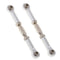 2pc Turn Buckle Steering Servo Linkage for 1/10 HSP 94111 94188 RC Accessory