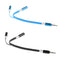 2 pcs Audio Splitter Y Cable 1 Male to 2 Female M/F 3.5mm Earphone Headphone
