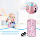 Baby Nursing Bottle Cover Warmer Heater USB Travel Cup Insulated Bag (D) A