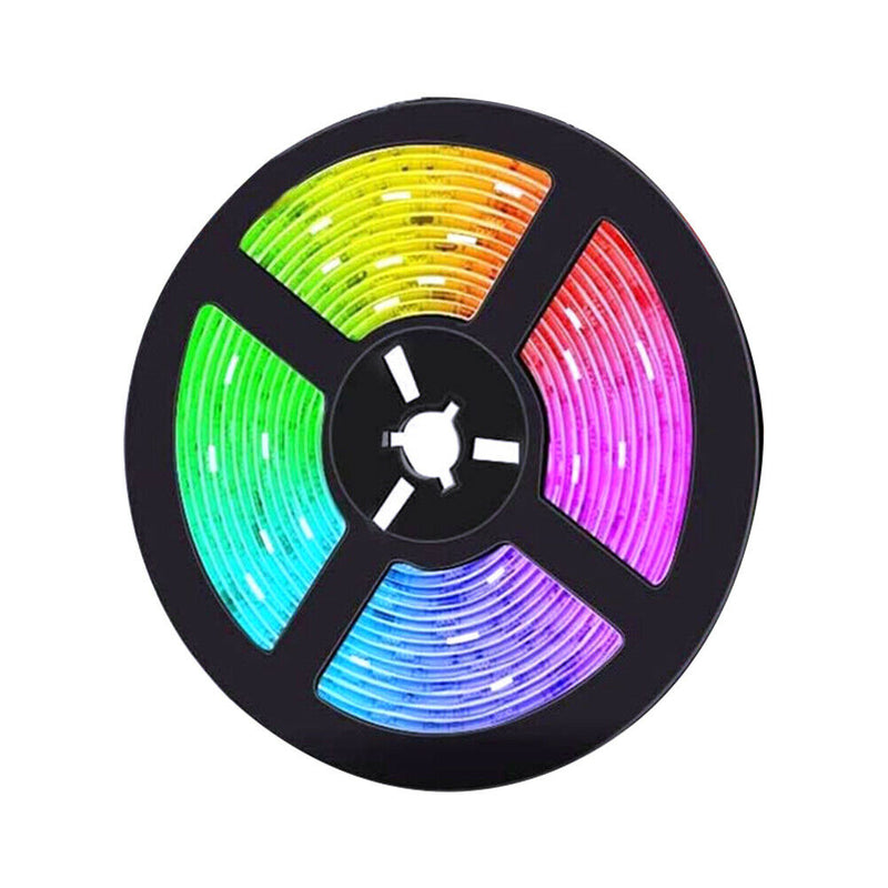 5m LED Waterproof RGB String Lamp Bluetooth Remote Control Ribbon Light