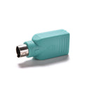 2 USB Female in to PS2 Male Adapter Converter for Computer PC Keyboard Mou C'SE