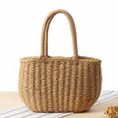 Fashion Summer Beach Bag Handmade Bag Rattan Basket Bag Women Holiday Bohem