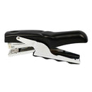 7'' Upholstery Hand Stapler Desktop Manual Paper Binder Home Supplies -Black