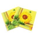 1set Sunflower Pattern Paper Napkins Disposable Birthday Wedding PartyTable JR