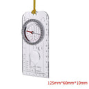 Portable MultiFunction Mapping Ruler Outdoor Camping Hiking Compass DC40-3A A