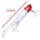 Jigging Soft Bait Fishing Lures 11.4Cm 31G Diy Lead Head Jig Fish T Tail Se