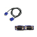 Computer Connector 5FT / 1.5M Male to VGA Male Video Monitor Cable Adapter PC TV