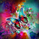 5D Full Drill Diamond Painting Kit, Diy Diamond Number Rhinestone Painting