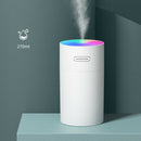 Timing USB Ultrasonic Dazzle Cup Humidifier Essential Oil Diffuser (White) A