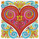 5D DIY Special Shaped Diamond Painting Heart Cross Stitch Mosaic Craft Kits