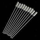 10 Pcs Glue On Flower Base Brooch Collar Suit Stick Breastpin Lapel Pin DIY Base