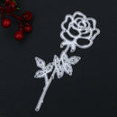 Rose DIY Metal Embroidery Puzzle Stencil Scrapbook Album Craft Cutting Die
