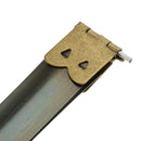 10pcs Purse Or Glasses Case Flex Frame Internal Flex Spring Clip Bronze 8cm